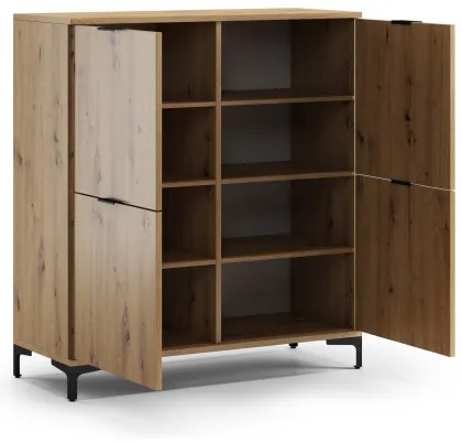 LORA komód artisan tölgy kivitelben