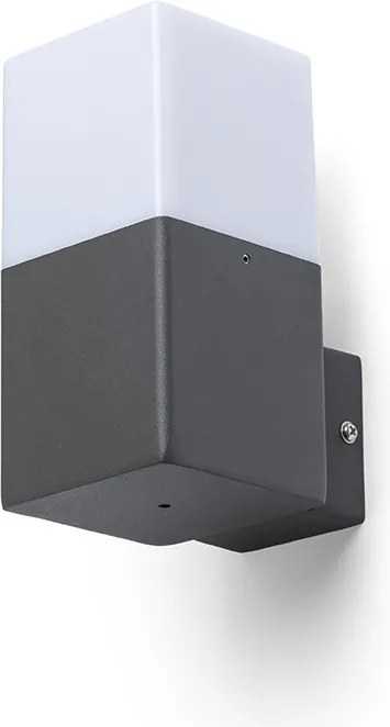 RENDL CLYDE fali lámpa antracit 230V LED E27 11W IP44