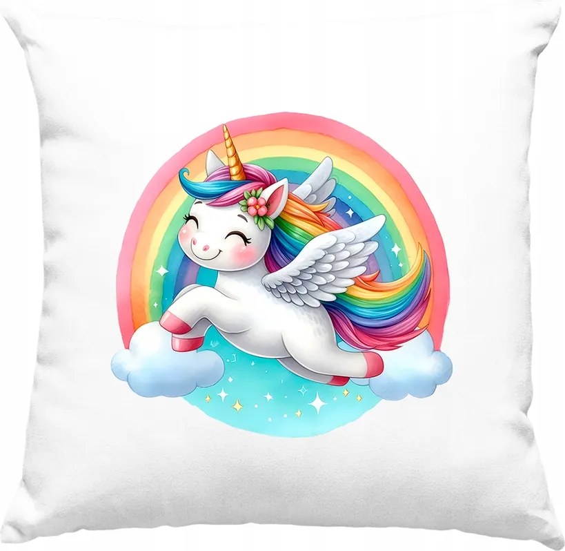 Unikornis párna Színes Gyerek 2 Fehér