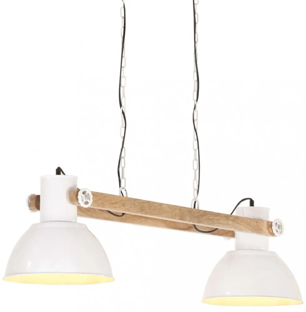 fehér ipari függőlámpa 25 W 109 cm E27