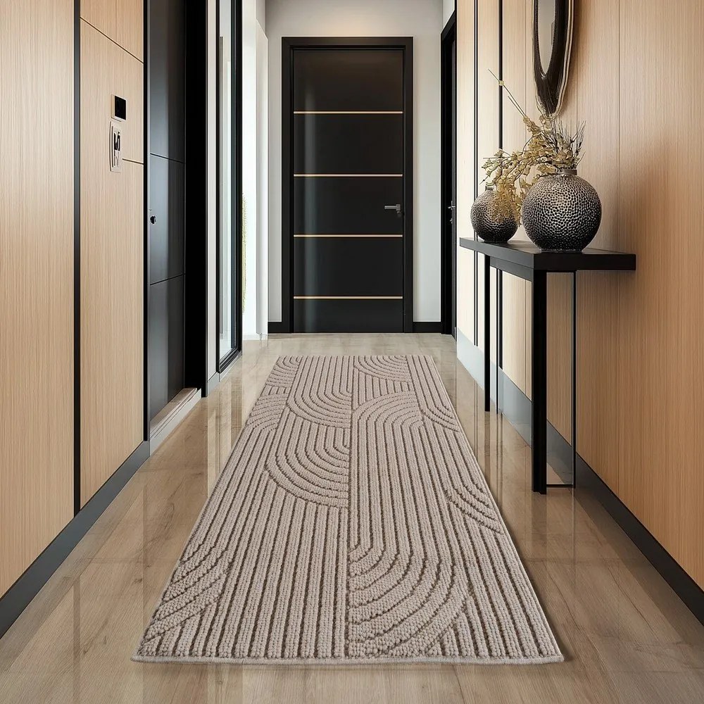 Bézs szőnyeg 80x150 cm Helix 2201 – Ayyildiz Carpets