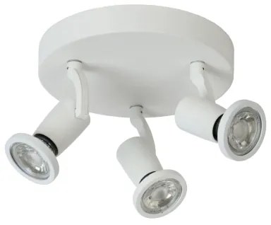 Lucide 11903/15/31 - LED spotlámpa JASTER-LED 3xGU10/5W/230V fehér