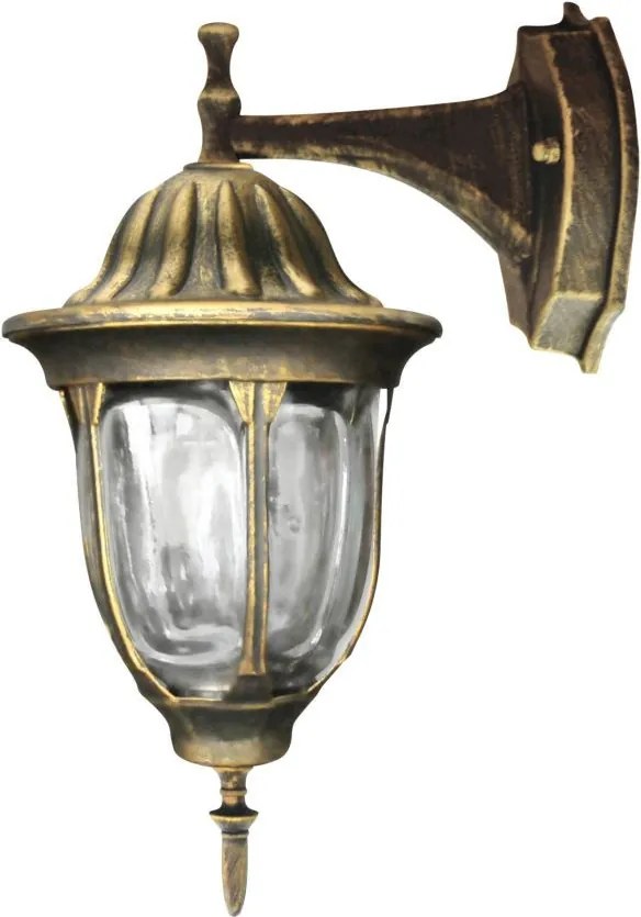 POLUX 302571 FLORENCJA Klasszikus Kültéri Fali Lámpa Patina E27 IP43