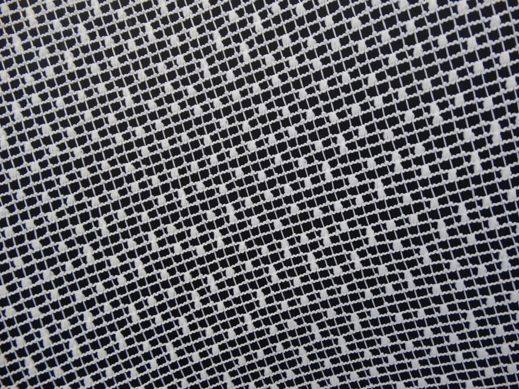 Mg Függöny háló Cikk-cakk 41002 Fehér 300x160cm készre varrt M