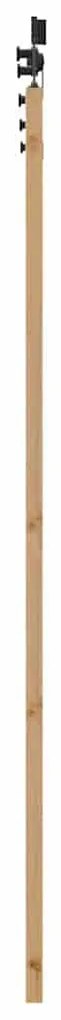 Csúszóajtó ORKDAL Barna 78 x 202 cm Fa és fém