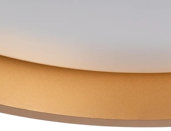 Kanlux 37328 - LED Mennyezeti lámpa SOLN LED/17,5W/230V átm. 38 cm fehér/arany