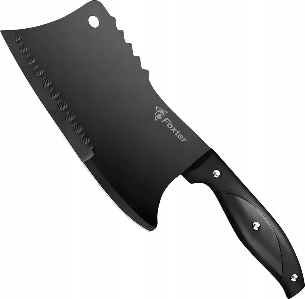 Foxter 2924 Cleaver kés 29 cm, fekete
