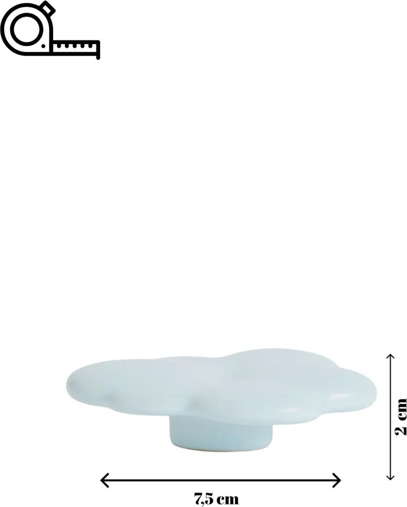 Felhő bútorfogantyú, 5 cm