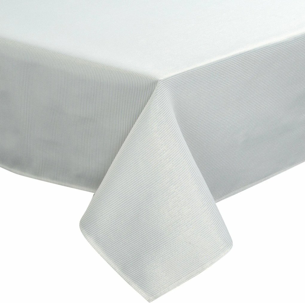 Abrosz 140x220 cm fehér dekorációs asztalterítő étkező konyhába