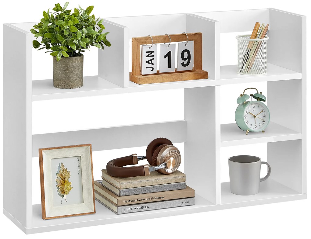 Asztali polc PRACTIC 80x50 cm, fehér