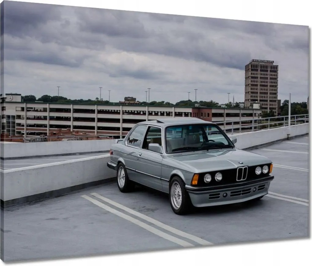 Vászonkép 80x60 Szürke Bmw E30