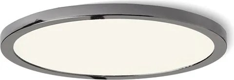 RENDL HUE R 17 süllyesztett lámpa fekete króm 230V LED 18W 3000K