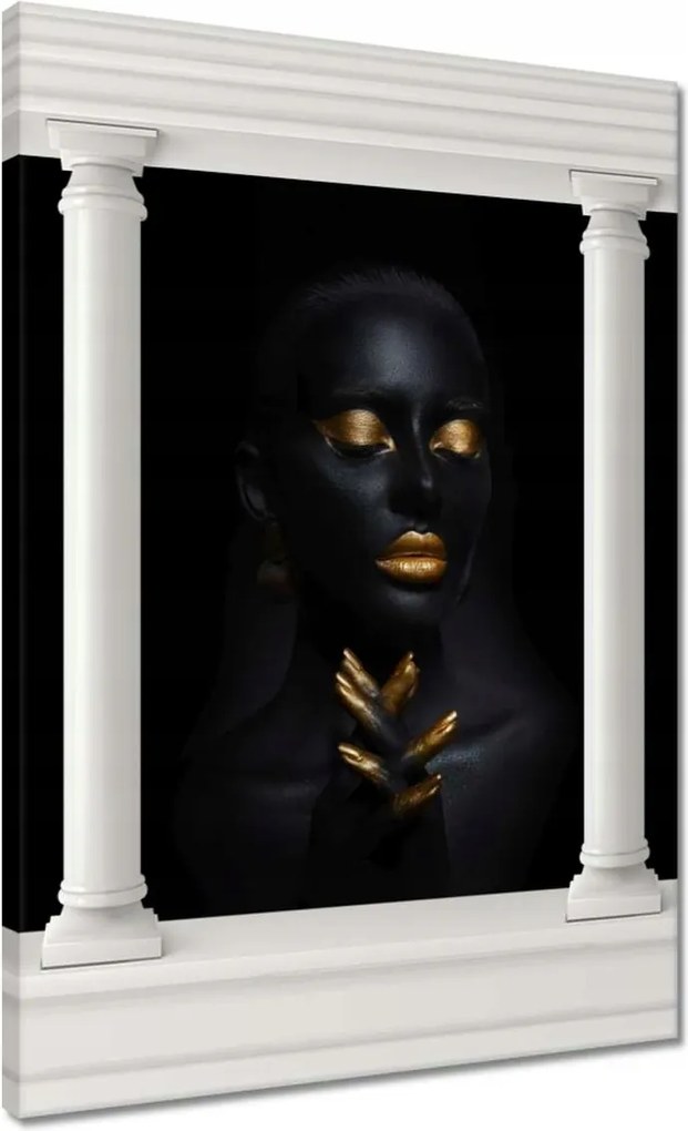 Vászonkép 50x70 Arany csend