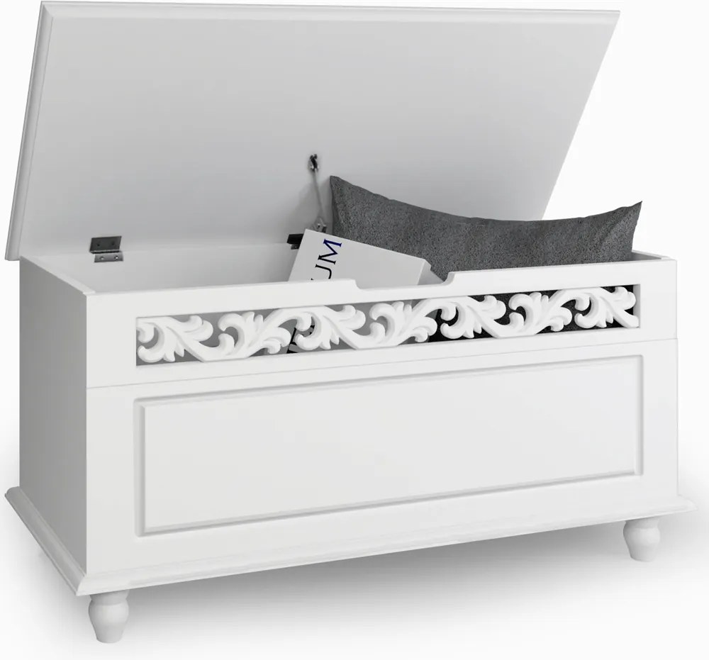 Casaria® Decor 2 láda - fehér