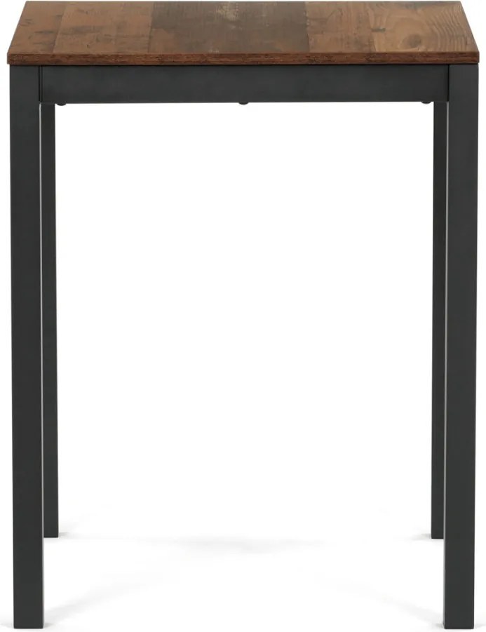 Étkezőasztal bővíthető 60–90 × 60 cm melamin öreg fa GDT-206 OLW2
