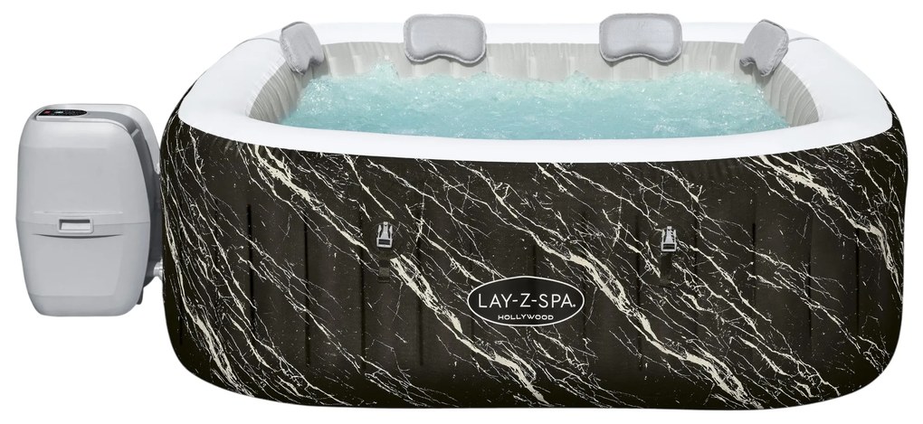 Bestway Hollywood Luxe Airjet 180x180x66cm 778L masszázsmedence