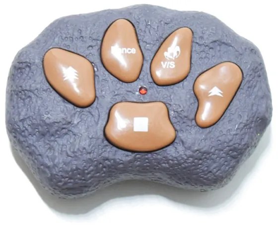 45 Cm Nagy Rc Távirányítós T-Rex Dinoszaurusz Világít Élethű hangot Ad Gyalogol Táncol