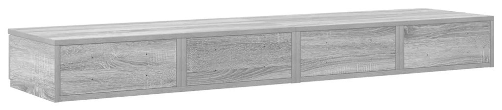 Ágyfiókok fiókkal Szürke sonoma 135 x 36.5 x 16.5 cm Faanyag