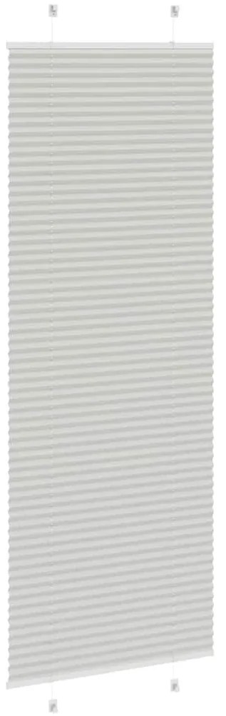 pliszírozott redőny világosszürke 70x200 cm szövetszélesség