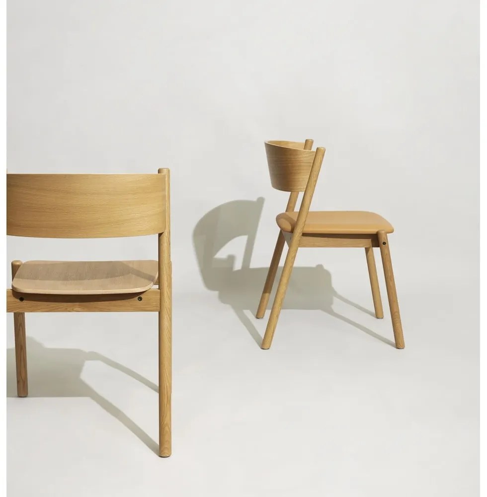 Tölgyfa étkezőszékek Oblique - Hübsch