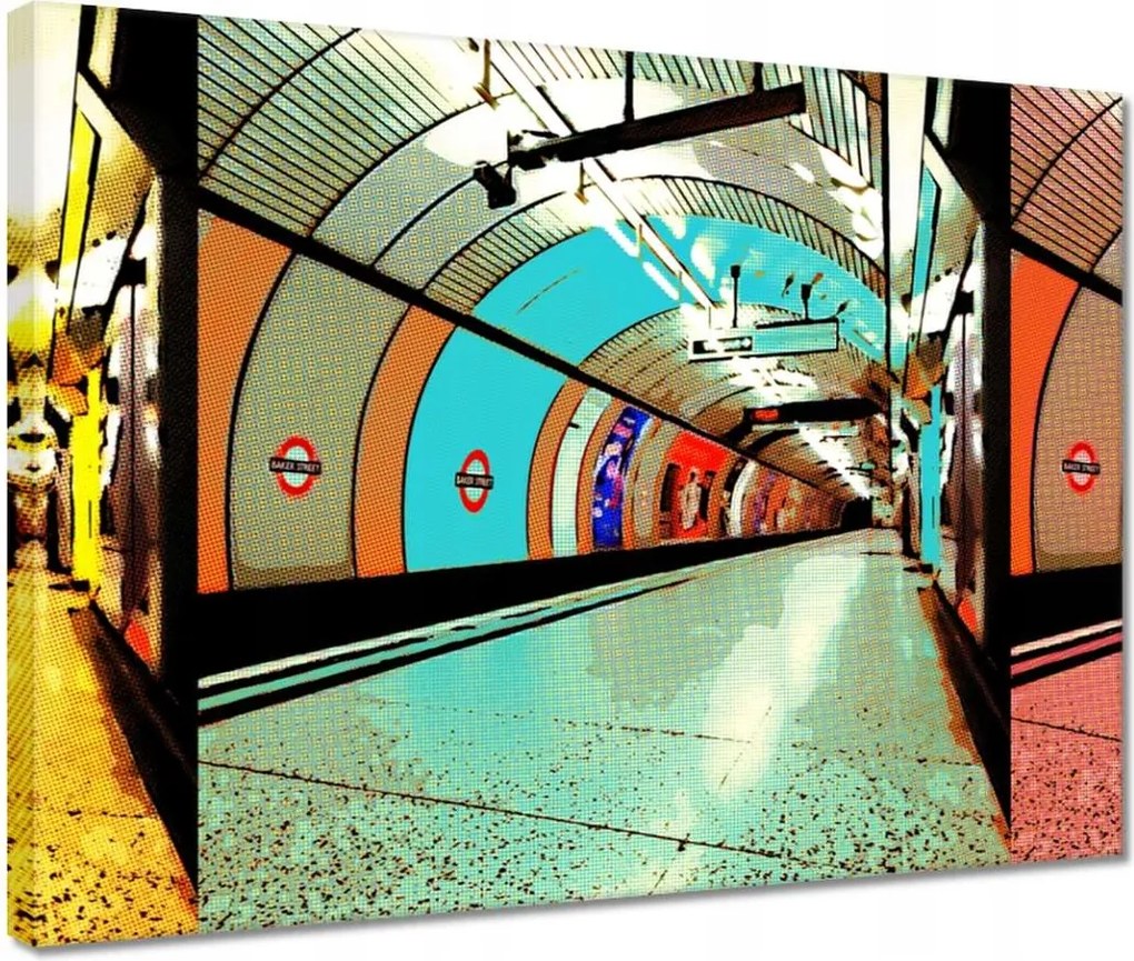 Vászonkép 40x30 London Alvilág