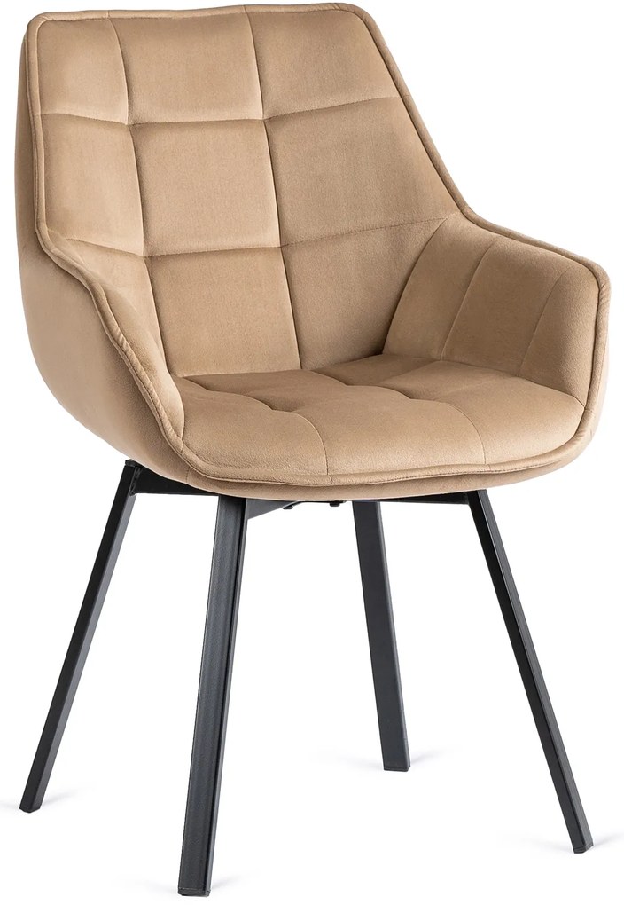 Forgó étkezőszék LUNA bézs