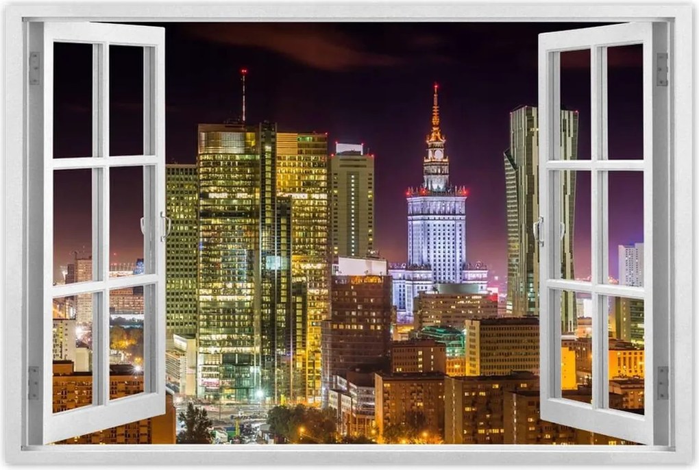 Poszterek 60x40 Város éjszaka