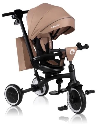 Lionelo - Gyermek tricikli TRIS PLUS homokbézs