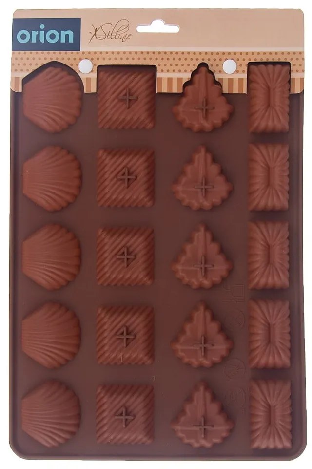 Szilikon aprósütemény sütőforma 21x28,5 cm – Orion
