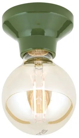 Orion - FROST mennyezeti lámpa 1xE27/60W/230V zöld
