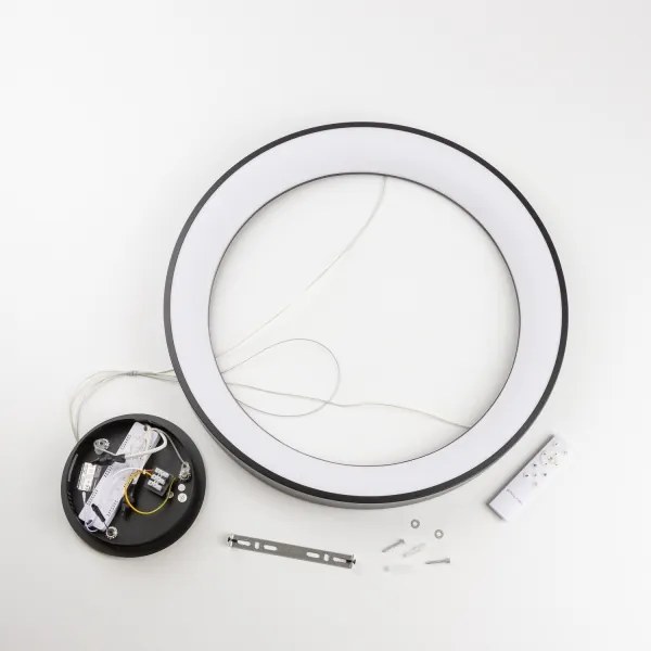 Brilagi - LED dimmelhető kábeles csillár FALCON II LED/99W/230V átm. 60 cm fekete + távirányító