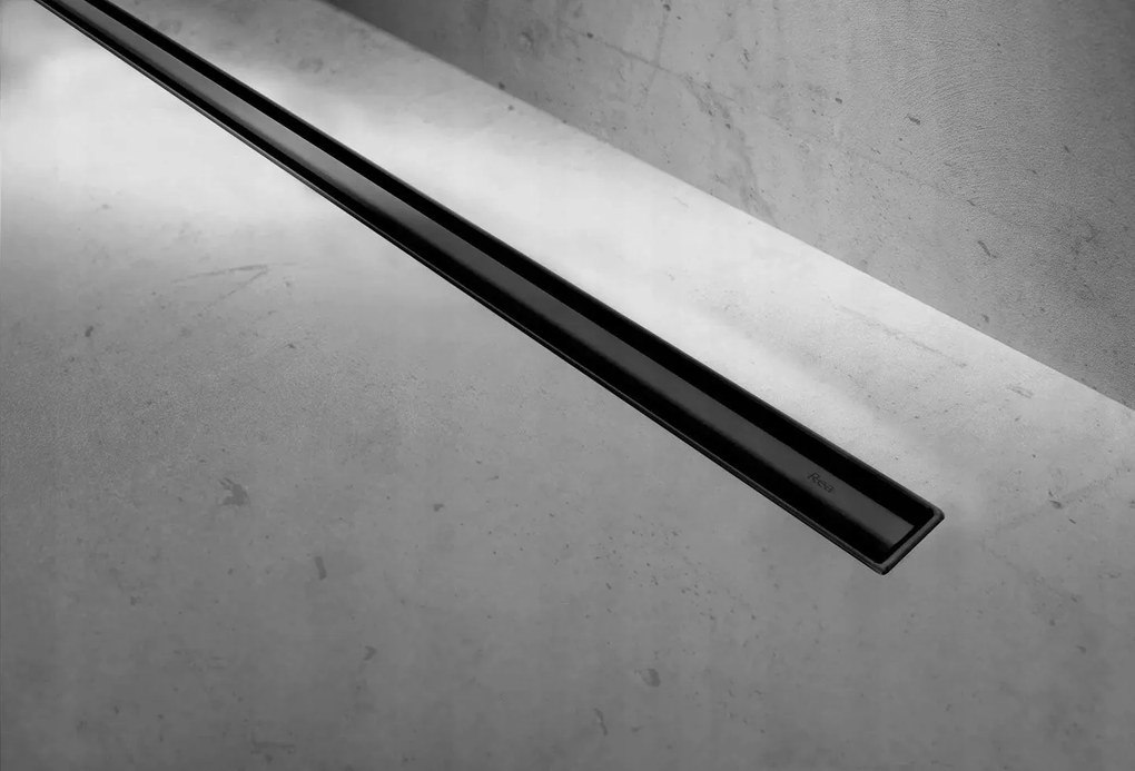 Lineáris lefolyó NEO Slim Pro black 100