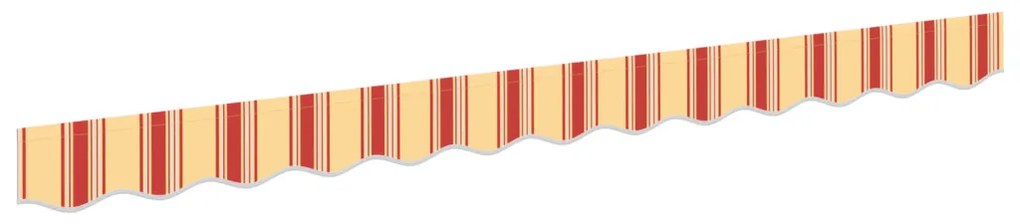 napellenző valance 2.5 m kerethez, multicolor 2.3x0.2 m