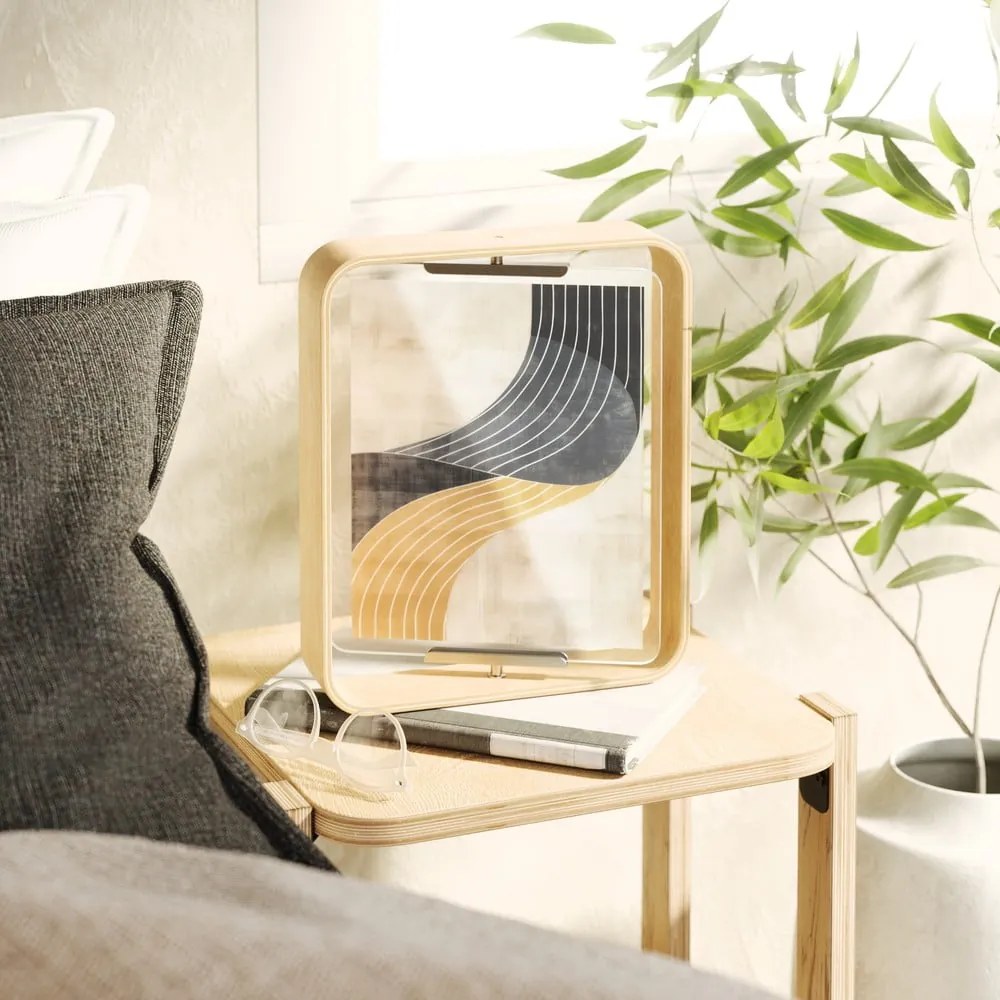 Natúr színű fa álló képkeret 26x31,5 cm Bellwood – Umbra