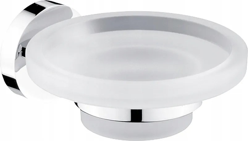 Nimco Unix fali szappantartó, matt üveg, fúrás nélkül is, Un 13059W-26_