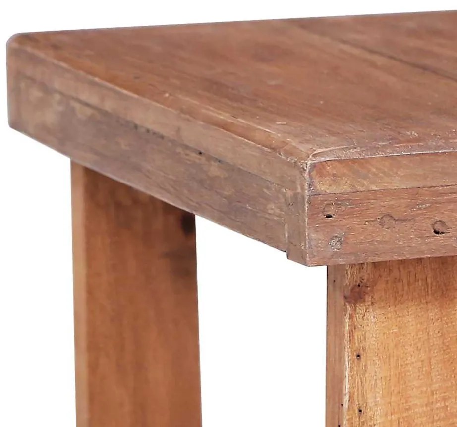 Tömör mahagóni fa dohányzóasztal 60 x 45 x 23 cm