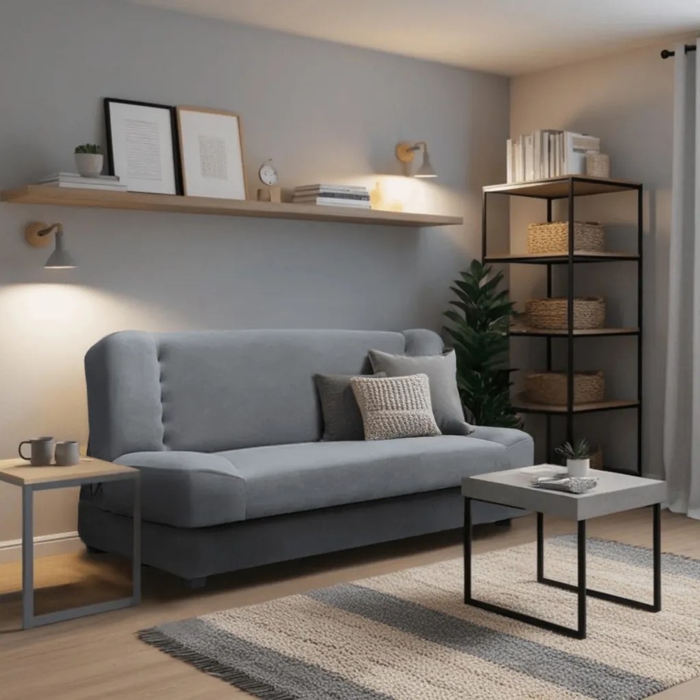 Zestaw 2x Sofa PIANO Szara