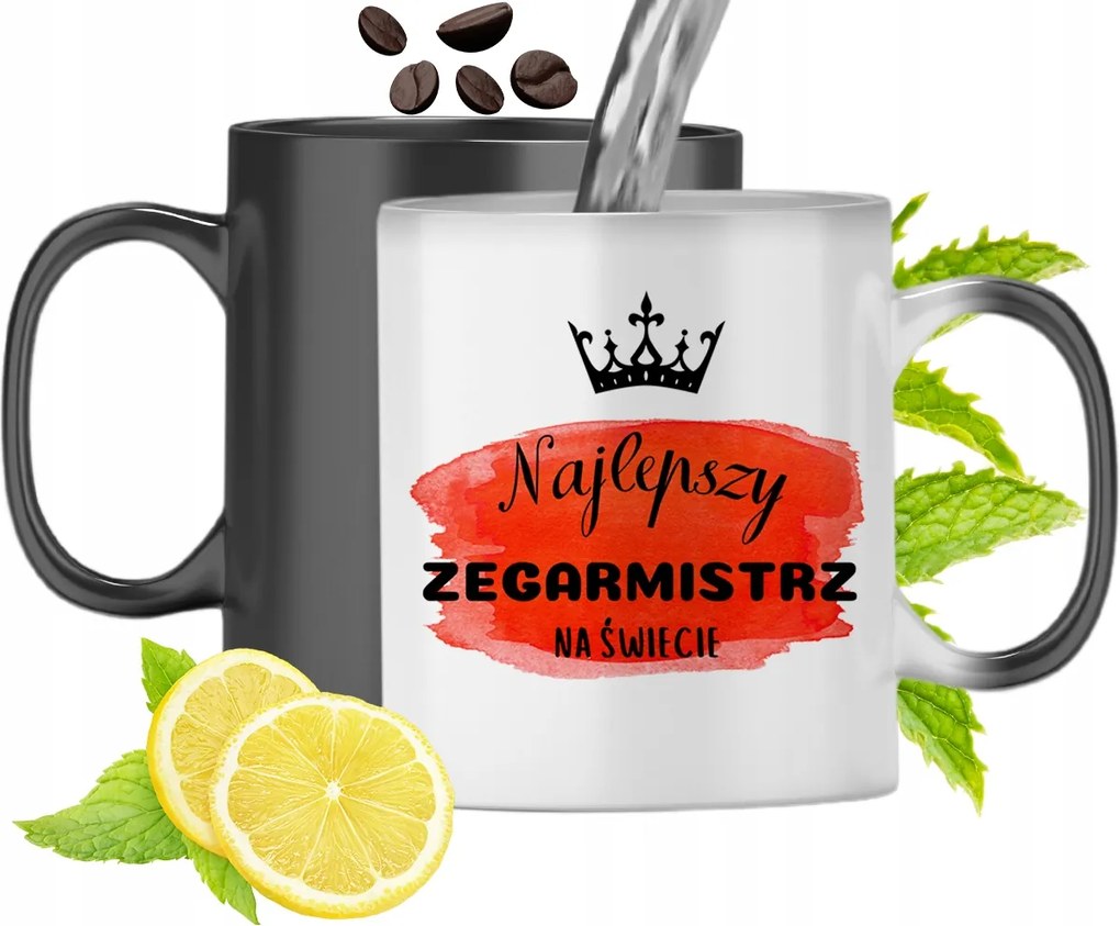 Mágikus Bögre Óramesternek Színváltós, fényképes nyomtatással