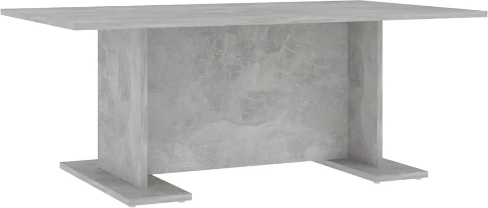 vidaXL betonszürke szerelt fa dohányzóasztal 103,5 x 60 x 40 cm