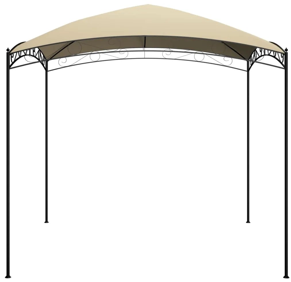 Krémszínű pavilon 3 x 3 x 2,65 m 180 g/m²