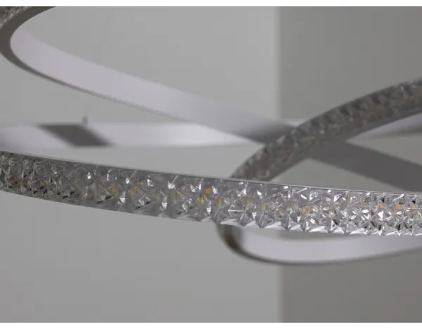 Dimmelhető LED csillár kábellel LED/90W/230V 3000-6500K Ø 47 cm + távirányító