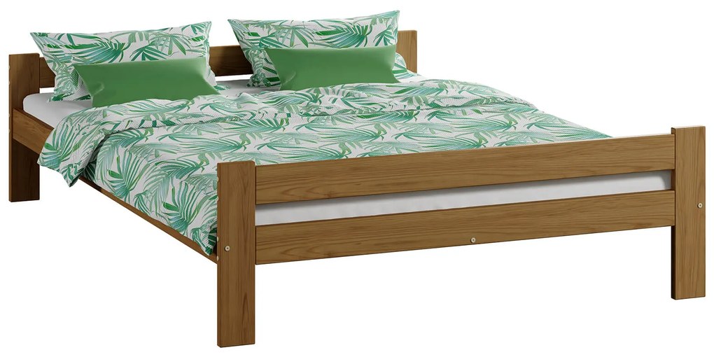 Fa ágy 160x200 Fumi VitBed tölgy + Matrac 160x200cm Kassandra