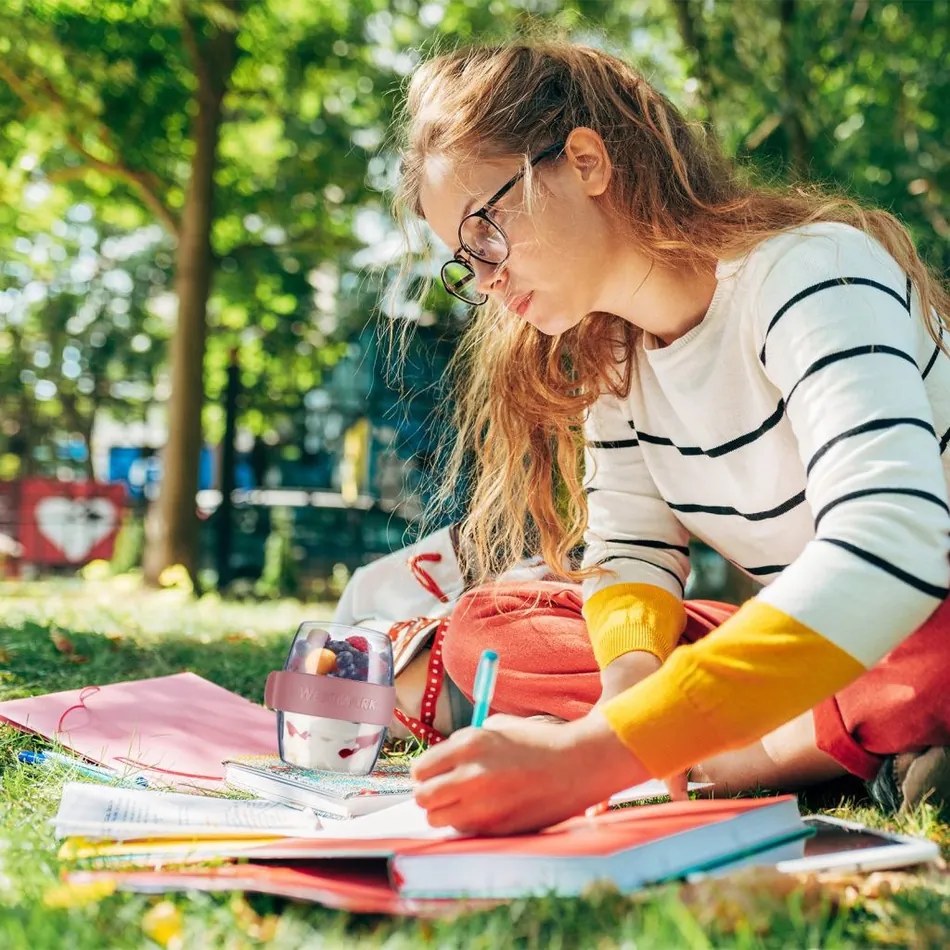 Westmark MAXI kétrészes uzsonnás doboz, 700 ml, rózsaszín, L