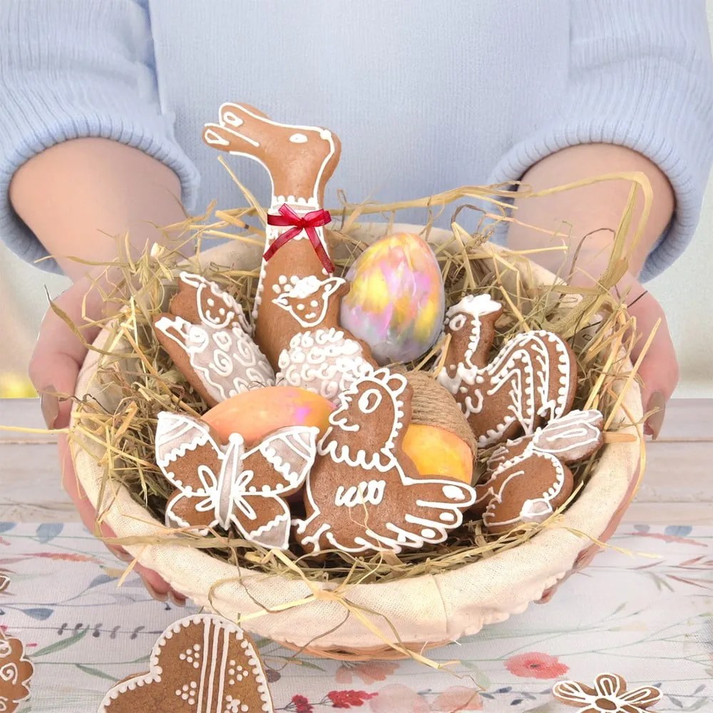 Sütikiszúró szett húsvéti mintával 3 db-os – Orion