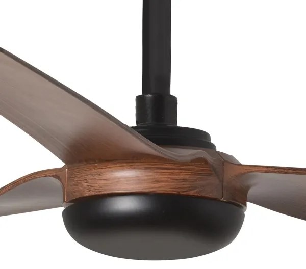 FARO 33817WT-Mennyezeti ventilátor PUNT M barna/fekete átm. 132 cm WT+ távirányítás