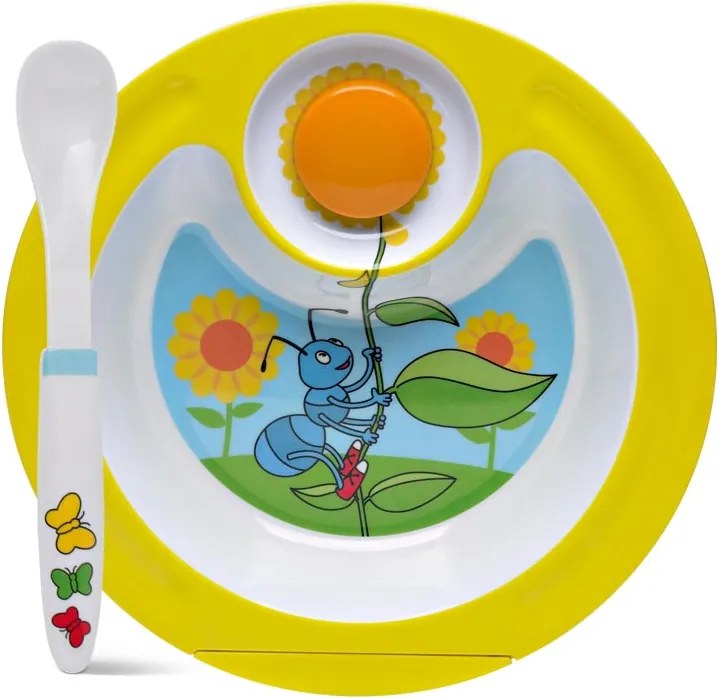 Emsa, hőtartó tál kanállal