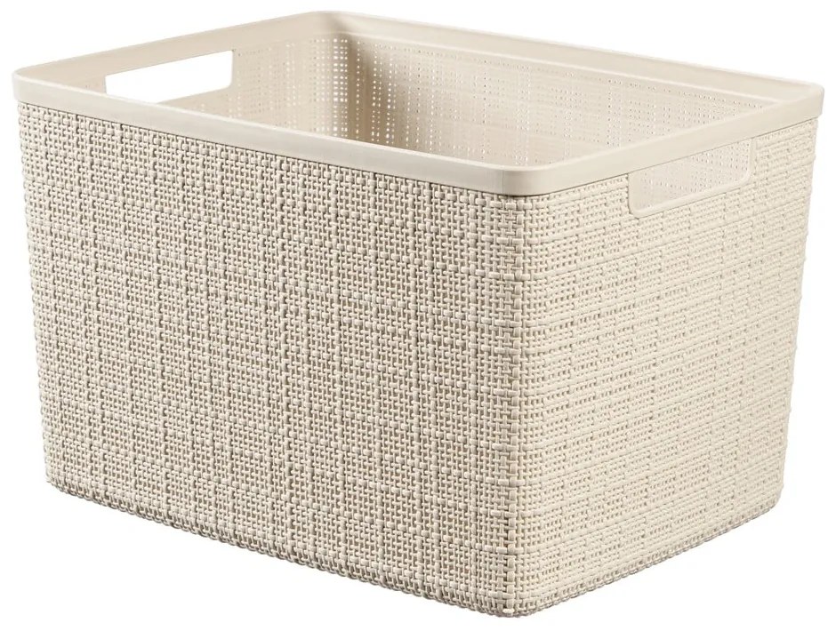 Tároló műanyag tárolókosár Jute – Curver