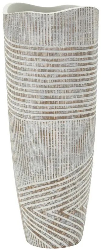 Váza gyanta fa ø 18x45cm
