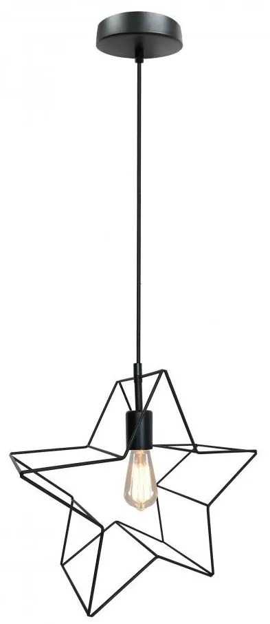 Csillár zsinóron STAR 1xE27/60W/230V