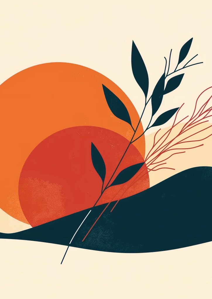 Poszter 64x90cm Alkonyat a csendben